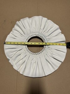 18 inch Acylic Mill Treated *Lot of 250* Airway Buffing Cut Buff Pad Polishing