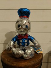 Disney Store Donald Duck 85th Anniversary Metallic Plush 15'' Special Edition