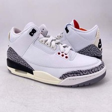 Air Jordan 3 Retro "WHITE CEMENT REIMAGINED" 2023 - Size 5.5 - dn3707 100 128..