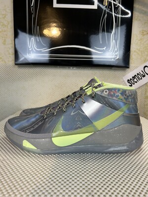 Nike KD 13 Recycled Collar Barely Volt/Platinum Tint CW3159-001