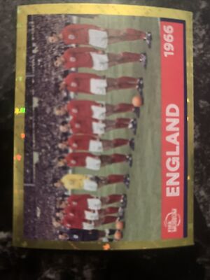 2022 FIFA World Cup To Qatar Sticker ENGLAND 1966