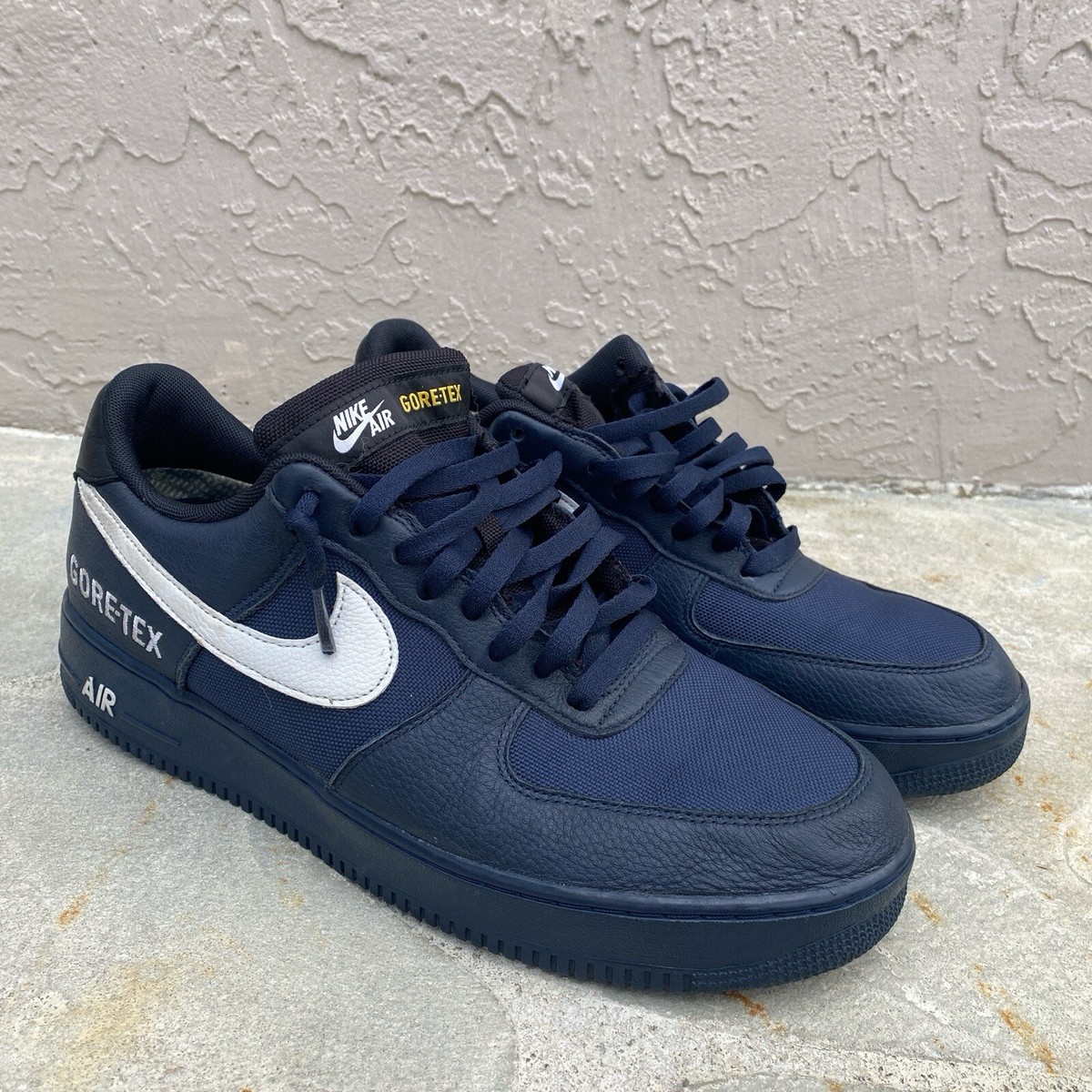 Nike Air Force 1 Low Gore-Tex Navy Obsidian CK2630-400 US Nike Air Force 1 Low Gore-Tex Navy Obsidian CK2630-400 US