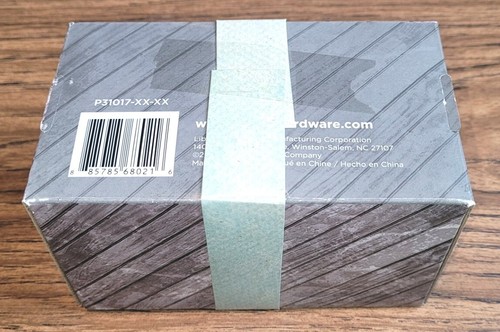 TWO-PACK SATIN NICKEL AND NATURAL AQUA SEA GLASS CABINET KNOBS 1-1/2 IN. (38MM) - Picture 3 of 3