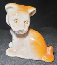 Vintage USSR Ukraine ZHK Polonnsky porcelain figurine lion decorative