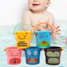 5 Pieces Baby Bath Shower Bucket Kids Bathtub Toy Water Toys