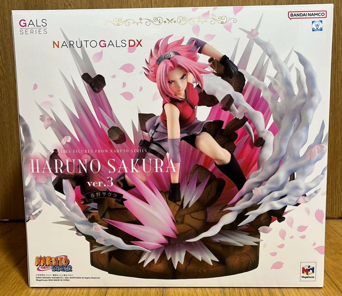 MegaHouse NARUTO GALS DX NARUTO Shippuden Sakura Haruno Ver.3 from