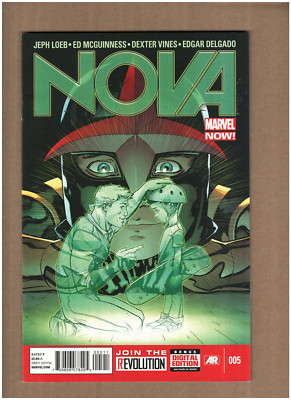 Nova #5 Marvel Comics 2013 Loeb & McGuinness VF+ 8.5