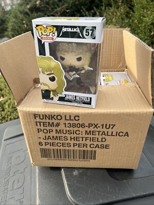 Funko Pop! Vinyl: James Hetfield #57 for sale online | eBay