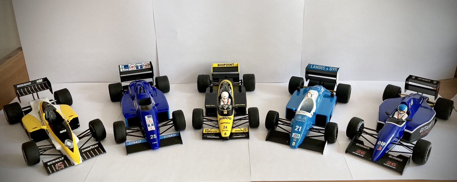 Kit Genius miniature 1/20 f1 pour combler le manque de modèles historiques oubliés