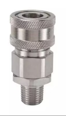 CHEAP! Snap-Tite Svhc4-4M Hydraulic Quick Connect Hose Coupling, 316 SS