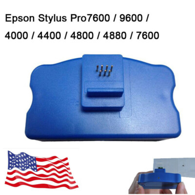 Stylus Pro 4000/4800/4880/7600/7800 Ink Cartridges Chip Resetter USA STOCK