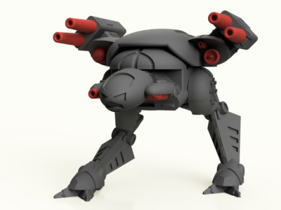 Raijin II RJN-200-B | DIW Exclusive | 3D-Printed Miniature for Battletech