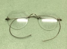 Brille Bohrbrille Intelligenzbrille Golddouble ca. 1925/35
