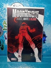 Moon Knight Black White & Blood #1 Crees Trade Variant 2022 Marvel