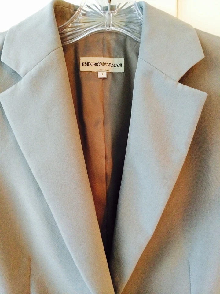 Chaqueta Armani Blazer Gris Foto 3 de 4