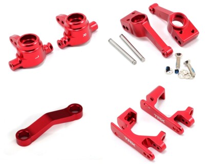 Traxxas Alu Upgrade Set HOSS 4x4 rot HOSS-4X4-ALU-SET-ROT HOSS 4x4 VXL, 