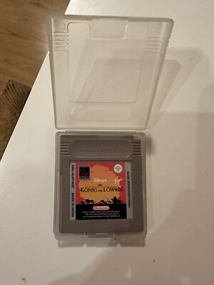 Der König der Löwen Nintendo Gameboy Classic Spiel Modul Lion King Cartridge