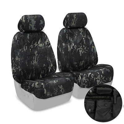 BLACK Multicam Tactical Camo Seat Covers Custom Made for
