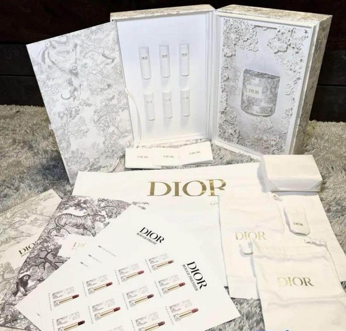 ♡ディオール ルージュ プレミエ　トワル ドゥ ジュイ　プレミエ リフィル DIOR Rouge Premier Toile de jouy /w Rouge Premier Refill x 6 set