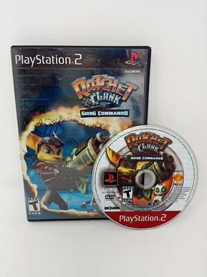 Ratchet & And Clank: Going Commando (Sony PlayStation 2, 2003) PS2 no manual
