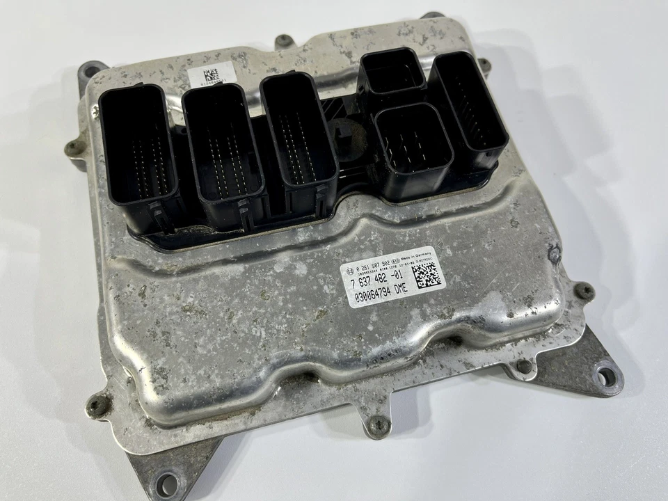 2012 BMW 528i XDrive Engine Computer Module ECM ECU OEM 763748201 - Image 3 of 4