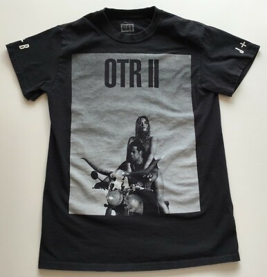 JAY-Z & Beyoncé On The Run OTR II Official Tour T-Shirt, Black