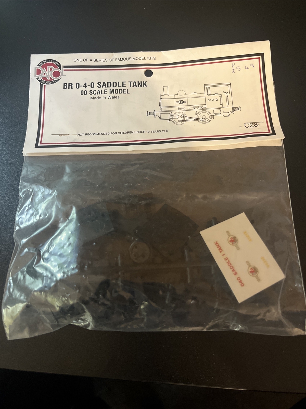 dapol model railway kits C26 BR 040 Saddle Tank 00 Scale Model eBay