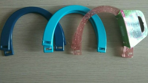 Accessori per borse Fai Da Te/manici a U in plastica/ turchese/blu  medio/rosa | eBay