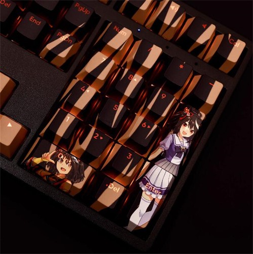 108 Keys Pretty Derby PBT RGB Cherry MX Keycaps For Mechanical Keyboard - Picture 6 of 11