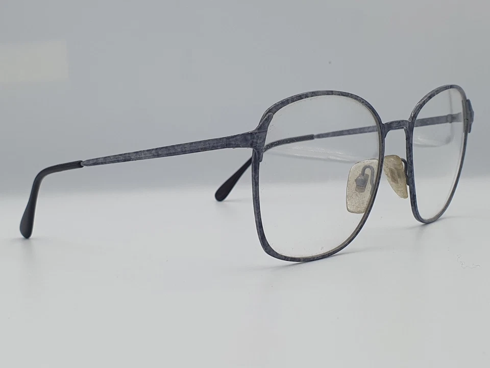 Marco de gafas Invicta vintage años 80 cuadrado de metal de gran tamaño Foto 4 de 4