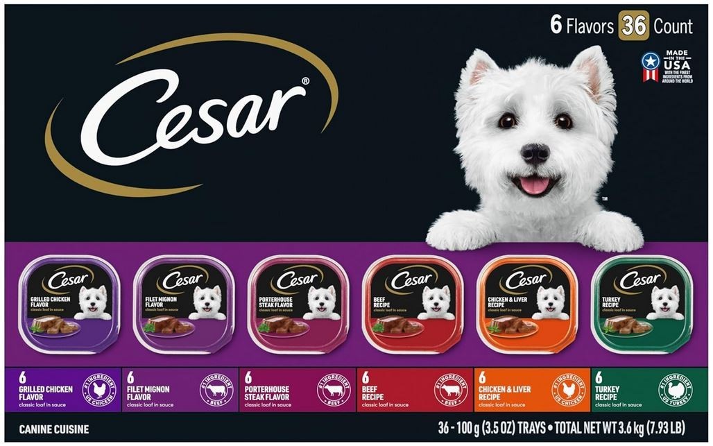 Classic Loaf In Sauce Grilled Chicken, Filet Mignon, 36 Coun