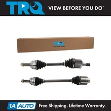 TRQ Front CV Axle Shaft Assembly Set Fits 2014-2017 Jeep Compass Patriot