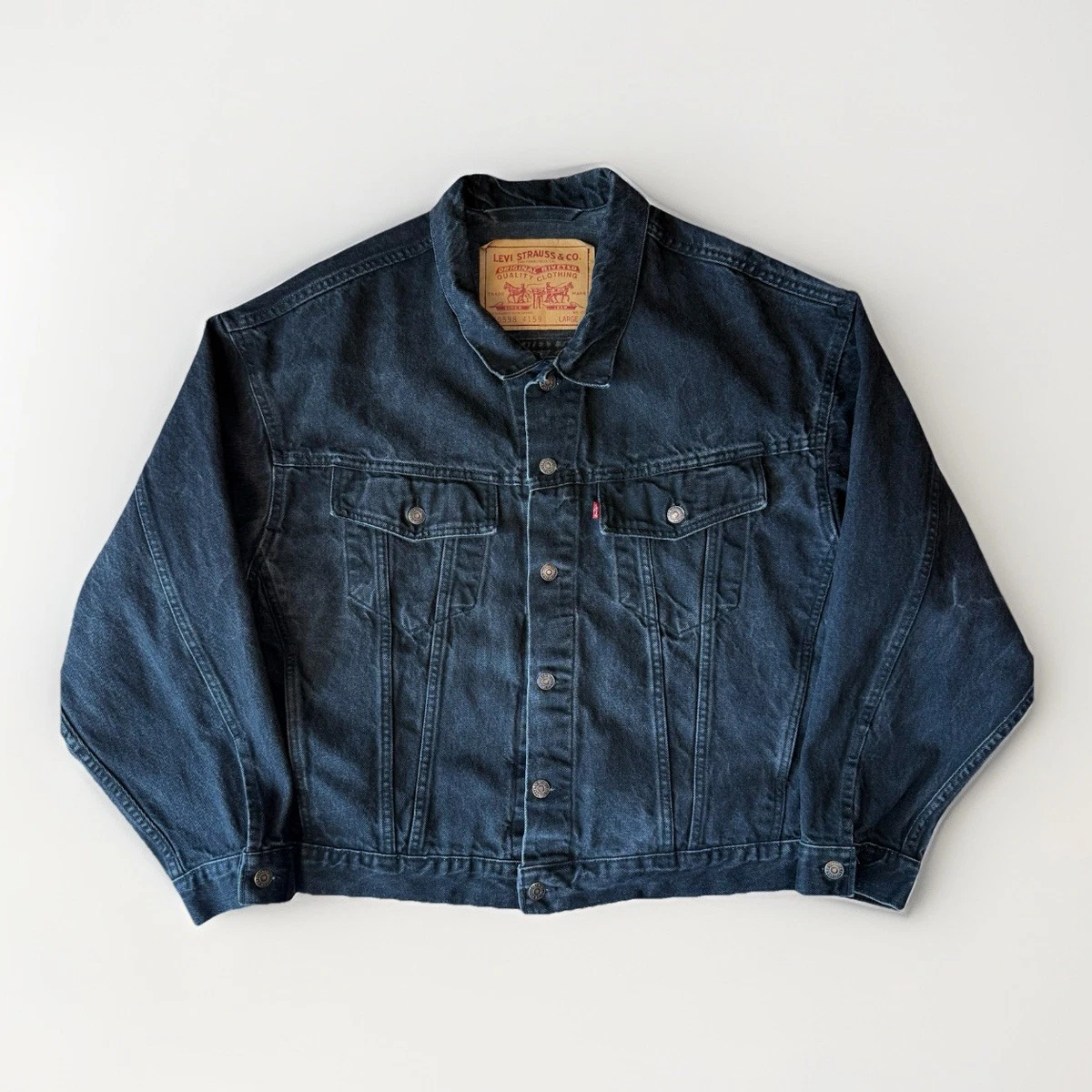 vintage mens levi jean jacket products for sale | eBay