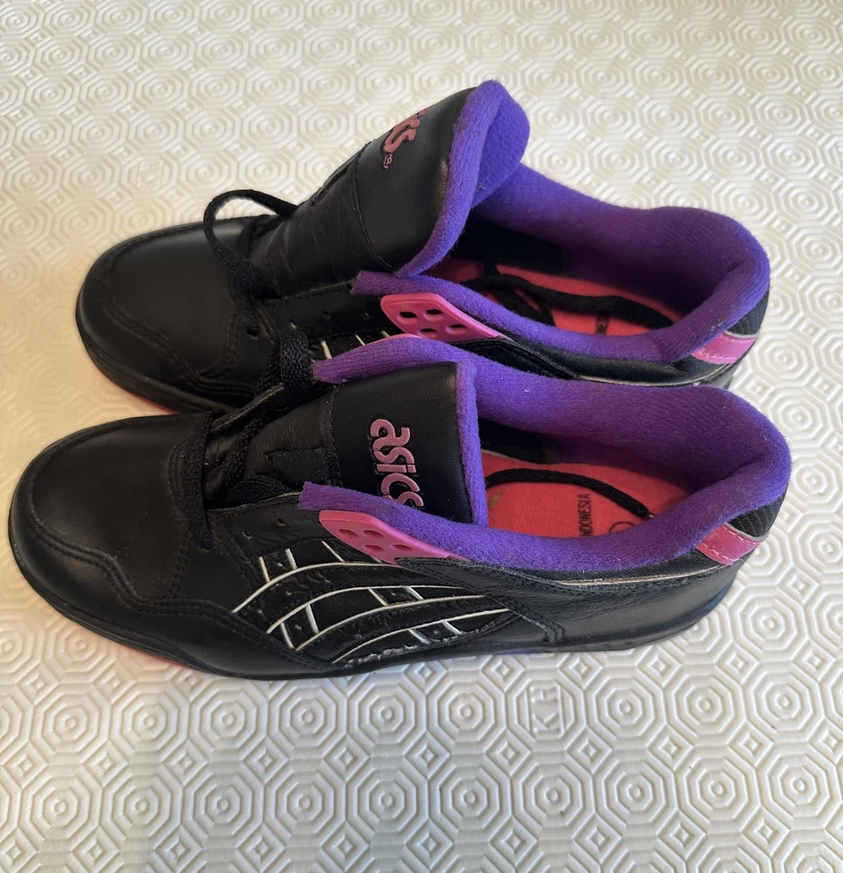 Vintage Retro 80’s / 90’s ASICS Fade Women’s Trainers Uk Size 5 - Image 3 of 4