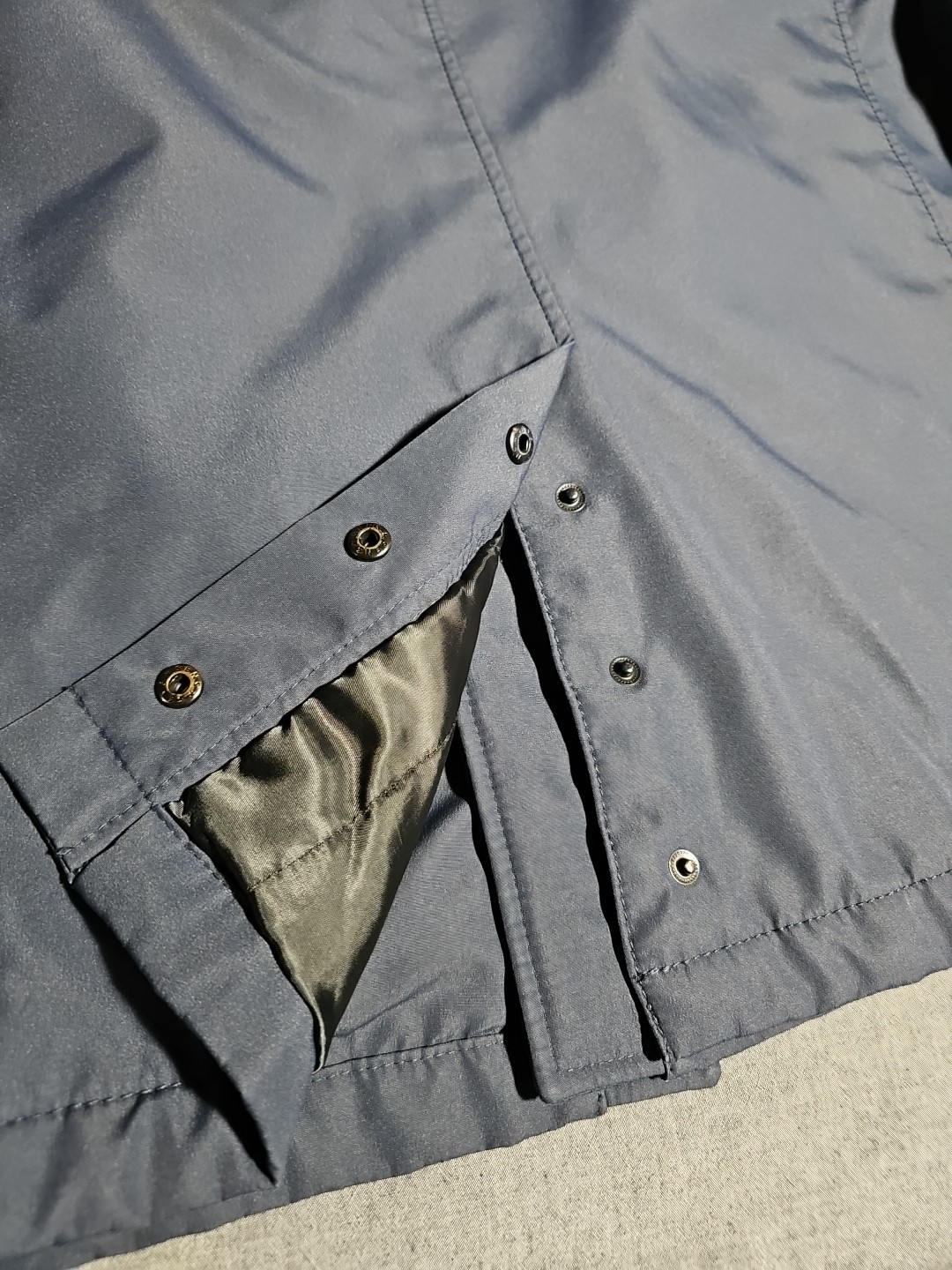 tumi tech Essentials Blue Full Zip jacket large - image 8