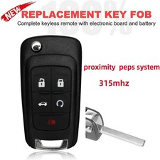 Peps Flip Key Keyless Entry Remote Fob For Chevrolet With Push-to-start Peps Flip Key Keyless Entry Remote Fob For Chevrolet With Push-to-start