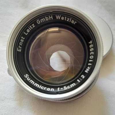 Early Leica Summicron 50mm f/2 Collapsible (50 mm f2 ltm l39) - Photo 1/4