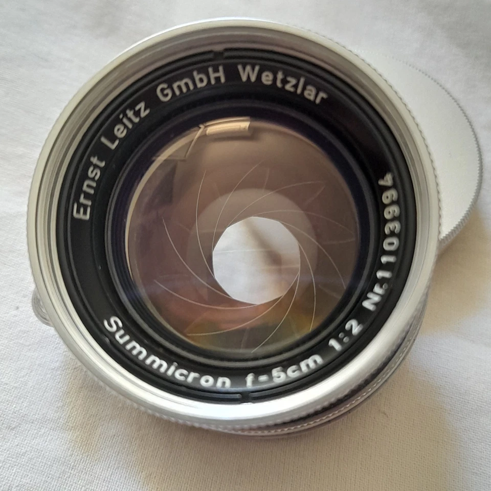 Early Leica Summicron 50mm f/2  Collapsible (50 mm f2 ltm l39) - Photo 1/4