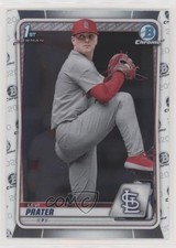 2020 Bowman Draft Chrome Levi Prater #BD-125 6u5