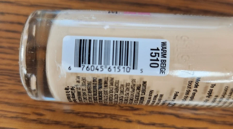 BASE COBERTURA COMPLETA HARD CANDY GLAMOFLAUGE 1510 BEIGE CÁLIDO 4 PIEZAS *LEER DESCRIPCIÓN* Foto 3 de 3