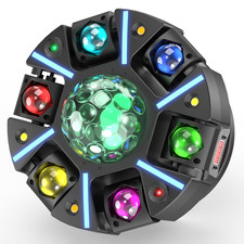 200W RGBW LED Laser Moving Head Stage Light DMX DJ Disco Party Effect Lighting