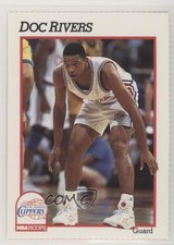 1991-92 NBA Hoops Los Angeles Clippers Sheet Singles Doc Rivers 0q3