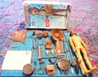 Marx Johnny West Chief Cherokee #10 w 31/31 Accessories  & Box  Geronimo, Eagle