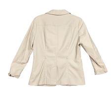 Blazer Crème H&M En Coton - Taille 8 - Occasion Très Bon état
