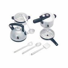 Theo Klein WMF-Topfset 11-tlg. Kochgeschirr Kochbesteck Zubehör Kinder Spielzeug