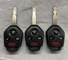 Subaru Impreza Outback Forester Remote Key Fob Smart Lot Transmitter Used Oem