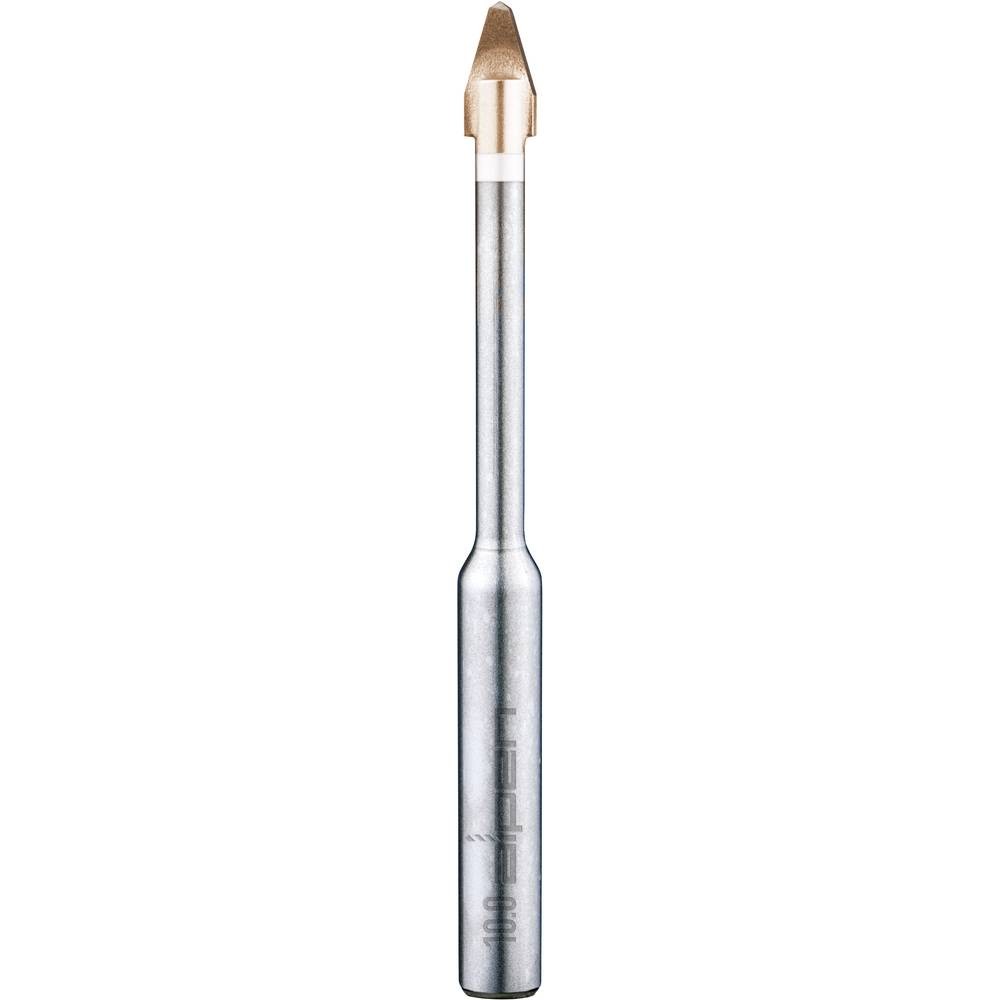 Foret carrelage 6mm Alpen stop glisse pour trou parfait dans le grès cérame