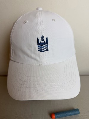 White Embroidered WCI Ship Logo Dad Hat Adjustable The Game Nautical Cap
