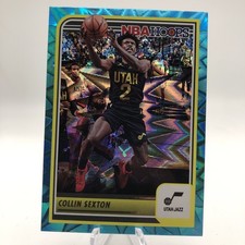 2023-24 Panini NBA Hoops - Collin Sexton #16 Teal Explosion