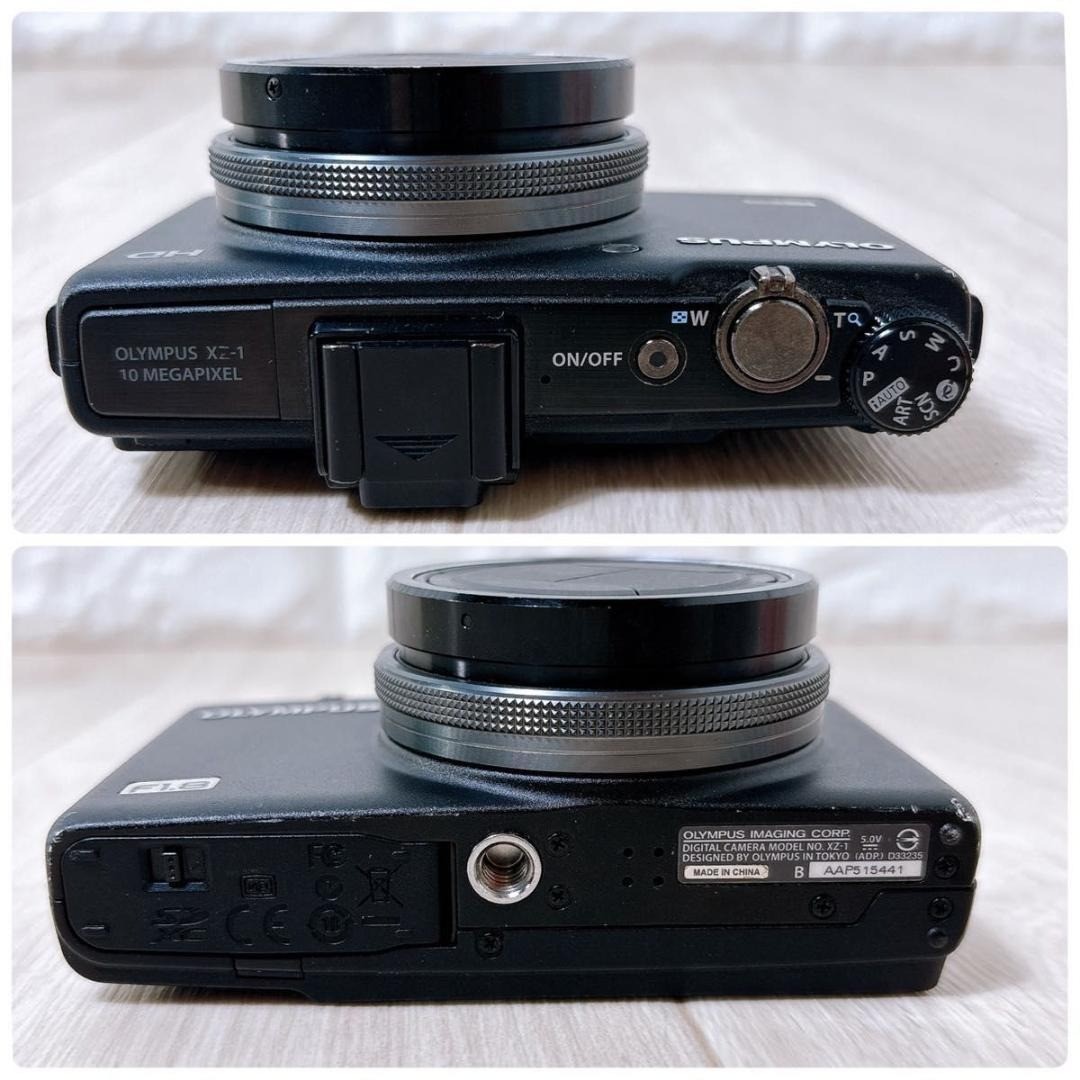 OLYMPUS XZ-1 Black Digital Camera with LC-63A Auto Open/Close Lens